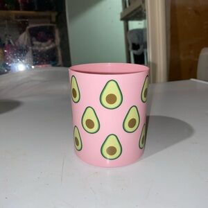 Pink Avocado Pencil Holder